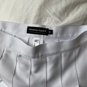 American Apparel Skirts - White pleated American Apparel skirt American Apparel Skirts - White pleated American Apparel skirt
